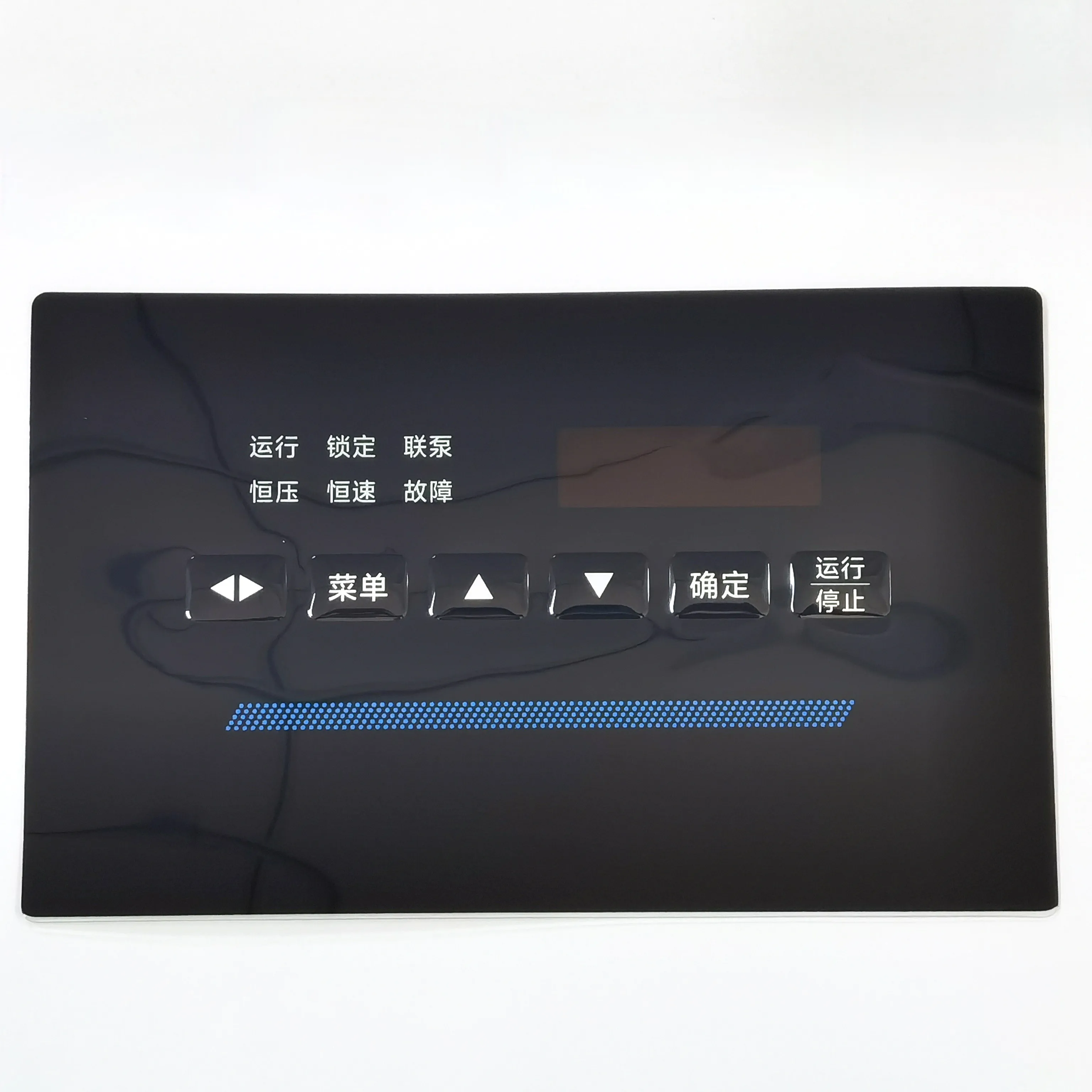 Factory Price Custom Graphic Overlay Decorative  Front  Faceplate Adhesive  Membrane Panel Label