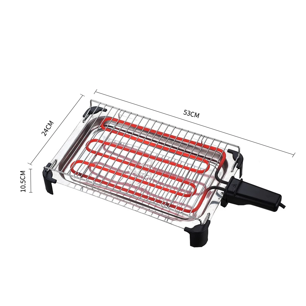 
TABLE TOP MINI ELECTRIC GRILL BQ238 IN 2000W FOR SPAIN AND PORTUGAL MARKET WITH CE 