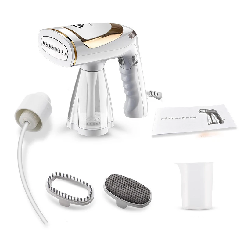 In Stock Household Travel Fabric Ironing Garment Steamer 1600W Foldable Handheld Steamer For Clothes