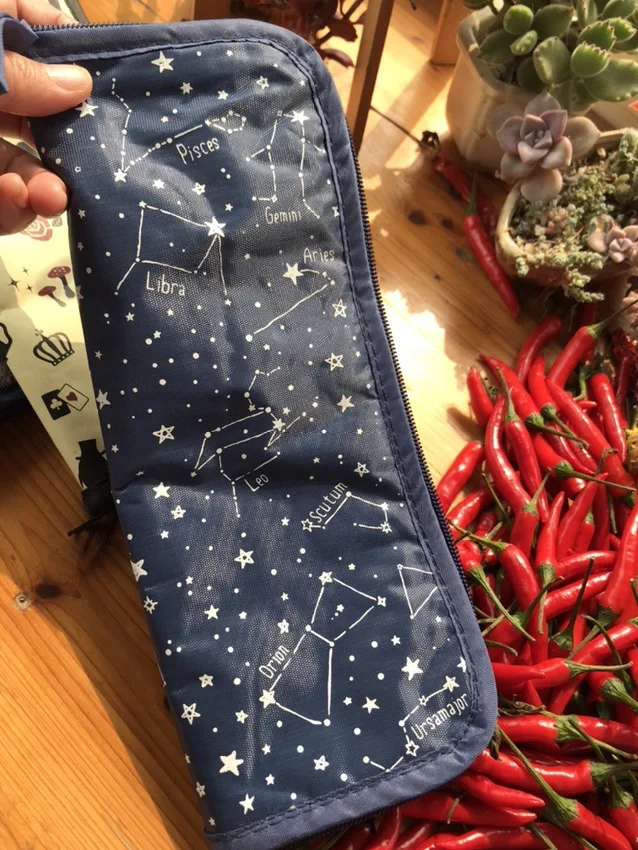 Waterproof Polyester Zipper Folding Sunny Umbrella Storage Bag Travel Water Cup Bag