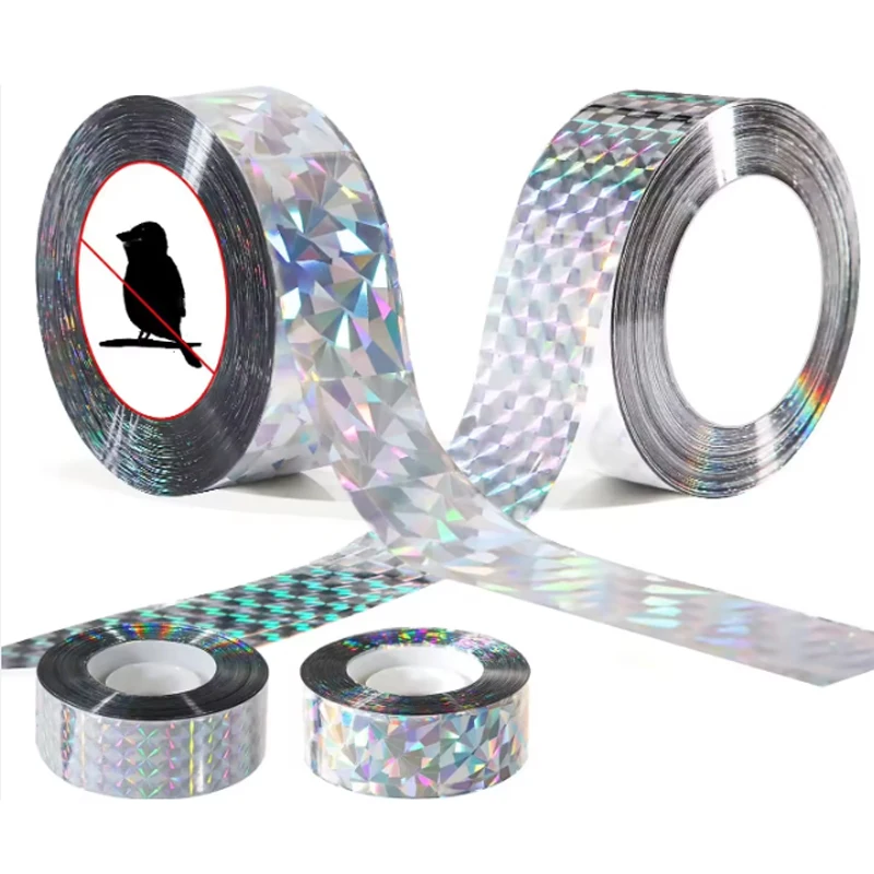 DYS OEM ODM оптовая продажа двухсторонних лазерных светоотражающих лент от птиц