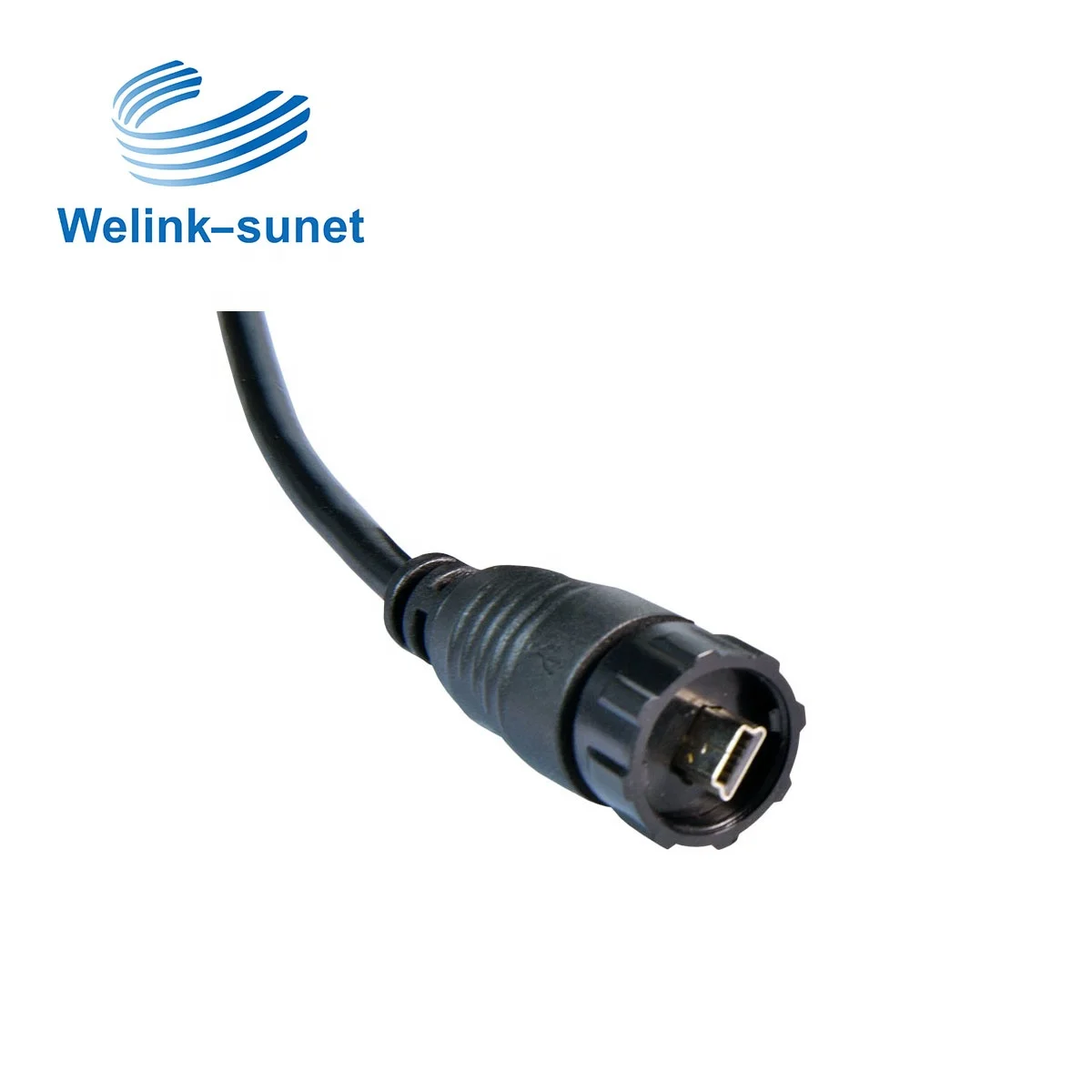 Мини-usb разъем водонепроницаемый разъем поле устанавливаемый для во влажной среде жгут проводов