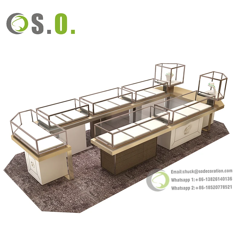 3D Rendering Jewelry Kiosk Showcase Jewelry Kiosk Manufacturers Commercial Furniture Jewelry Kiosk Mall
