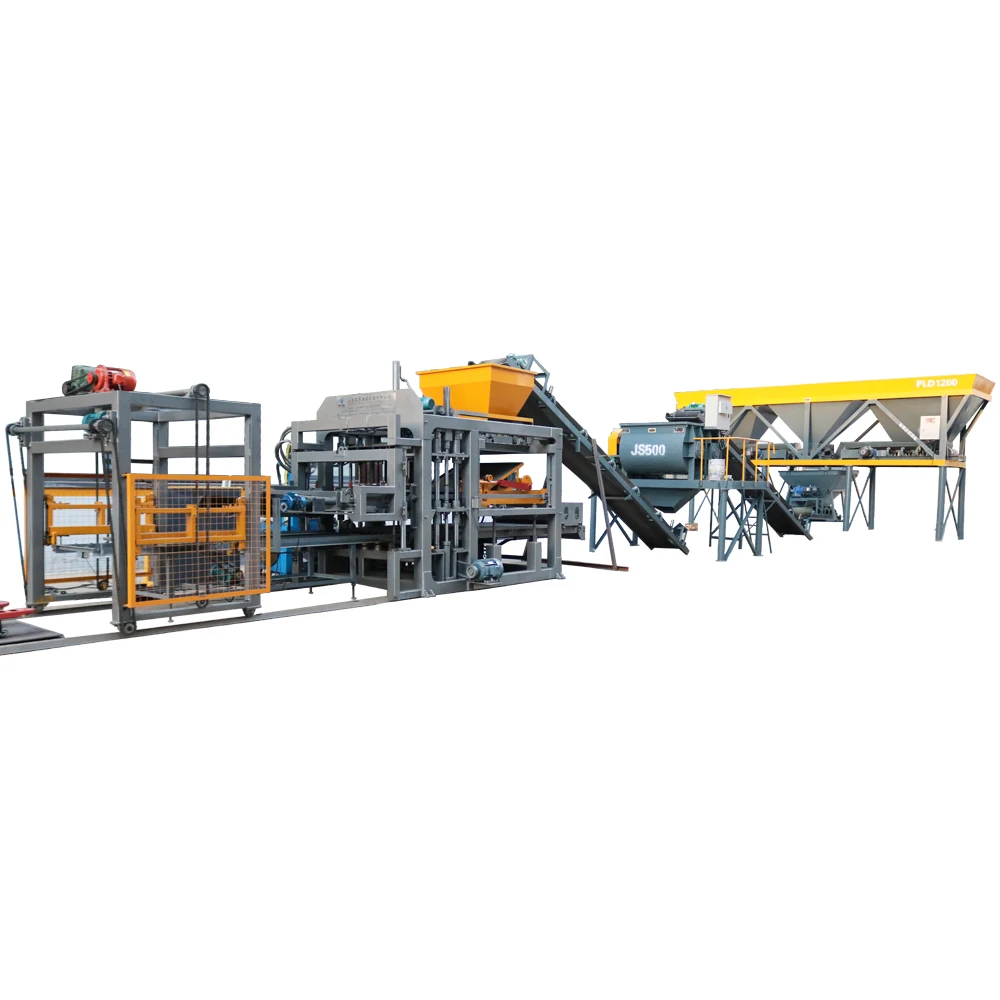 QT5-15 brick making automatic machine hydraulic block making machine Brick Paving Machine Price