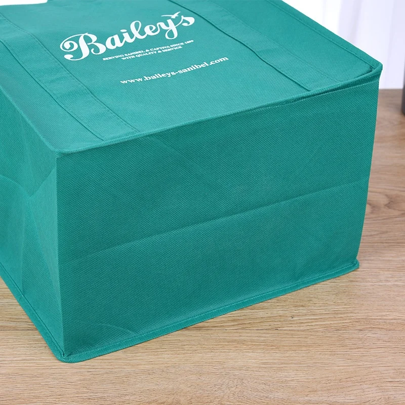 Оптовая продажа сумки для покупок из нетканого полипропилена с логотипом на заказ