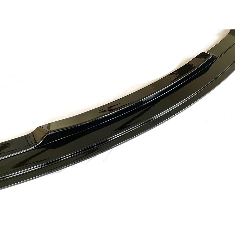 Gmax Auto Parts Accessory Black Front Bumper Lips Body Kit Fit for BMW 3 Series E90 2009-2012 Front Splitter