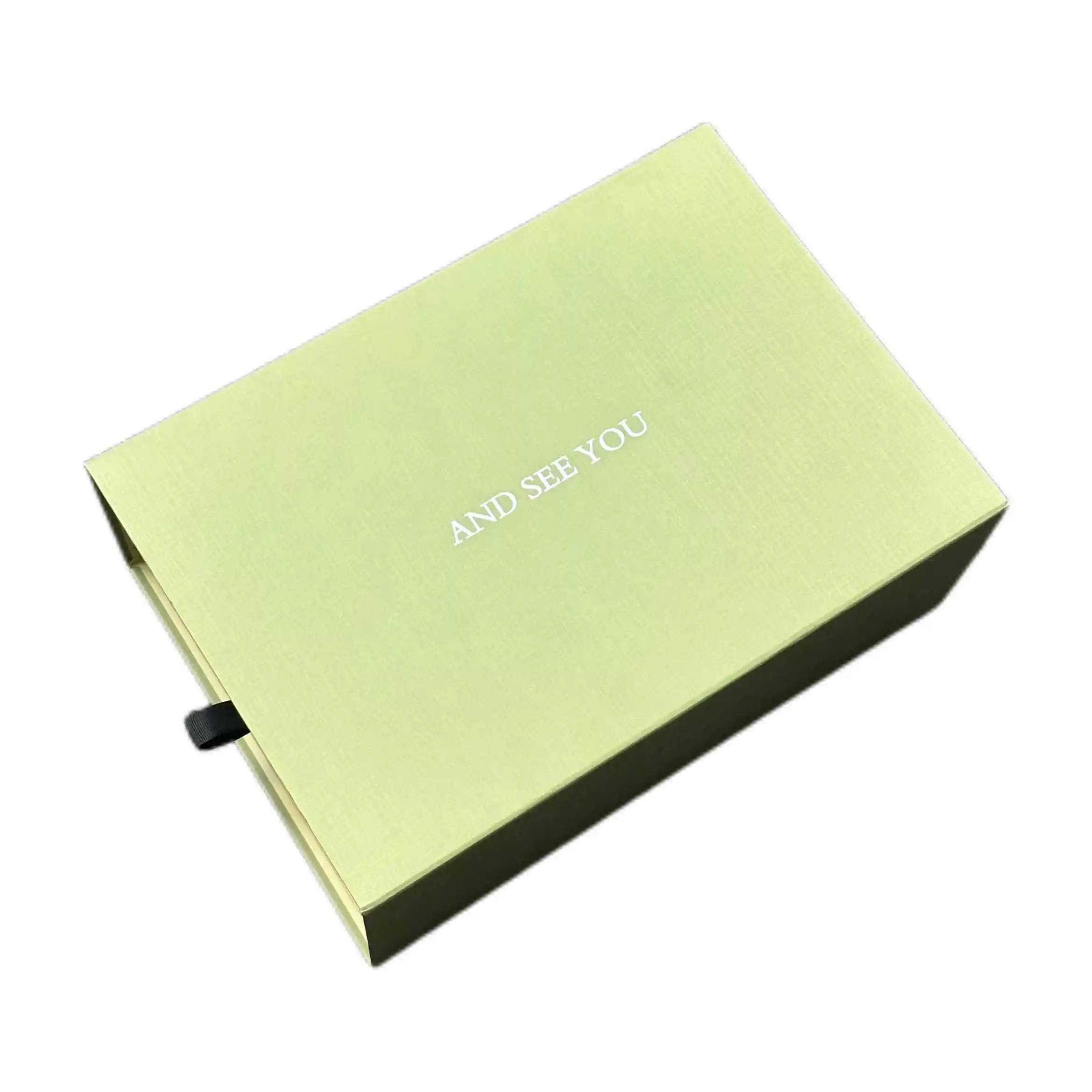 Manufacturer custom LOGO pattern high-end folding box light luxury gift packaging box