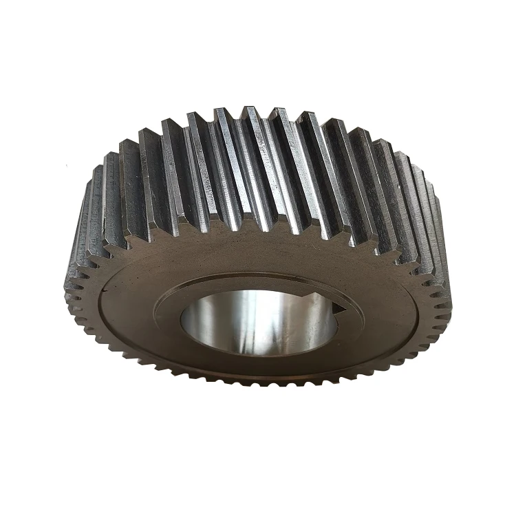 
China manufacturer Customise machining forged helical gear shaft 
