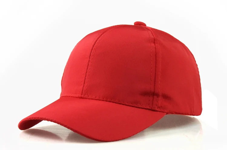 6 panels summer Quick-drying sports cap thin waterproof Korean version cap hat running Breathable baseball hat Manufacturer