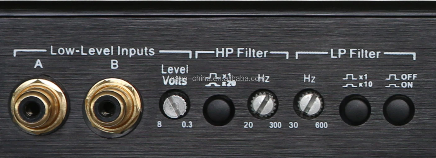 High quality car powerful  Amplifier 160*2w RMS REAL POWER M2  2channels