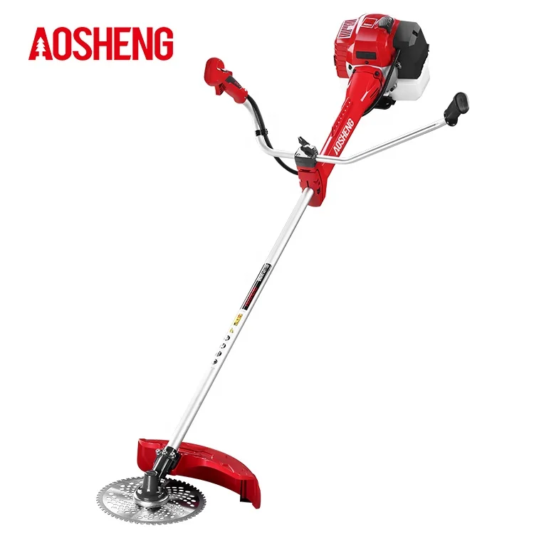 AOSHENG brushcutter trimmer head gasoline brush cutter 52cc  garden tools brushcutter