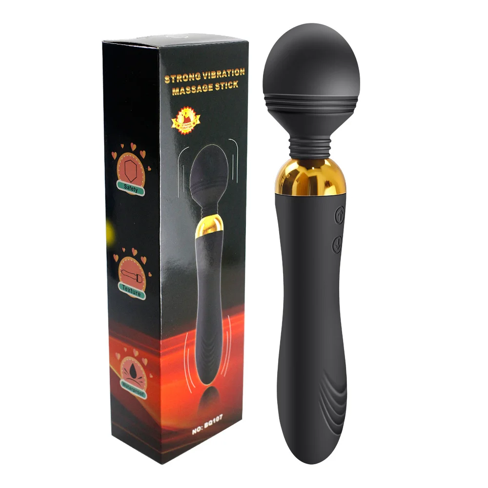 18 Vibration Modes Sex Toys Women Vagina Clitoris Massager Silicone Dual Vibrator Device Adult Sexy Product