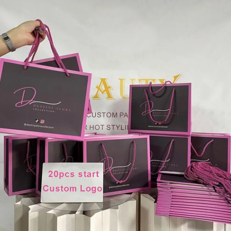 One Step Store Custom All Kinds Of Packaging Wig Box Edge Brush Express Bag Hair Cards headbands and bonnets Hair Packaging Set