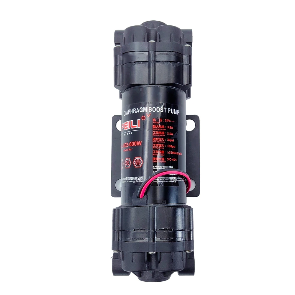 PEILI Dual-head booster pumps for extra power, diaphragm booster pump 602-600GPD