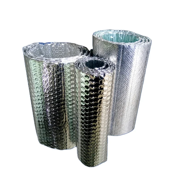 Home Thermal Insulation Pipe Fireproof Bubble Foil Insulation