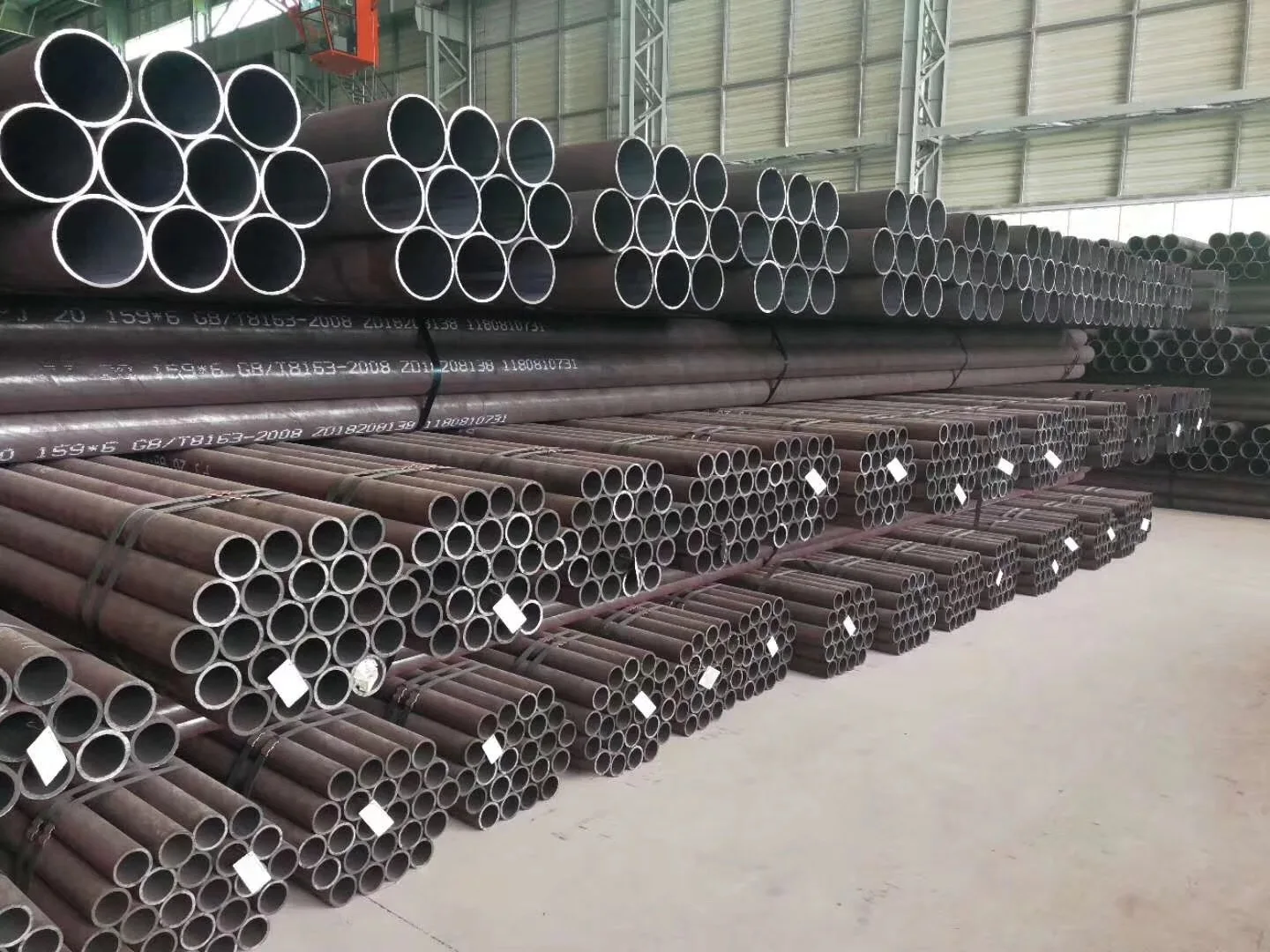 Бесшовная стальная труба Astm A106 A53 Api 5L SCH40 SCH80 5l Gr.x52