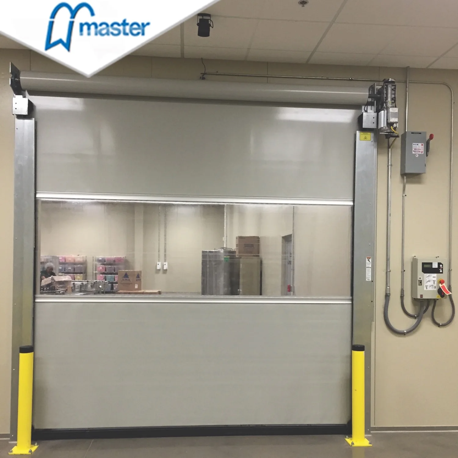 Factory direct sale industrial commercial warehouse dock door roll up high speed pvc doors with high quality and cheap price