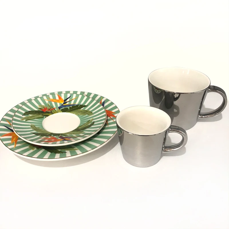  Дегустация фарфоровой питьевой воды дешевая Подарочная кружка керамические чайные наборы набор кофейных