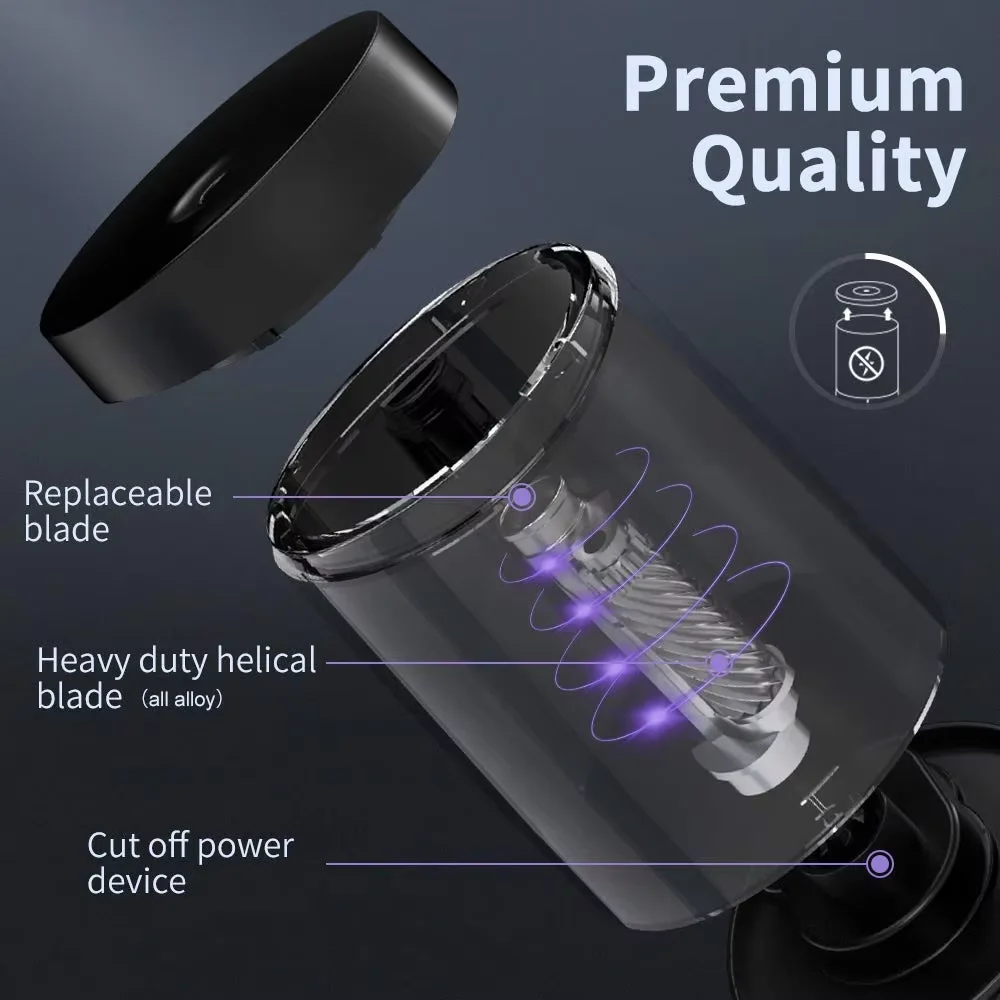 Factory Electric Pencil Sharpener Suitable For 6-8mm Charcoal/Graphite Pencils With Replaceable Blades Suitable For Sketching