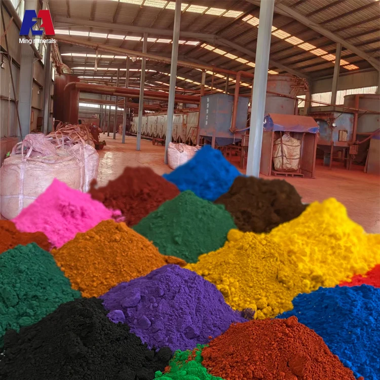Chinese manufacturer wholesale iron oxide yellow powder pigment for concrete