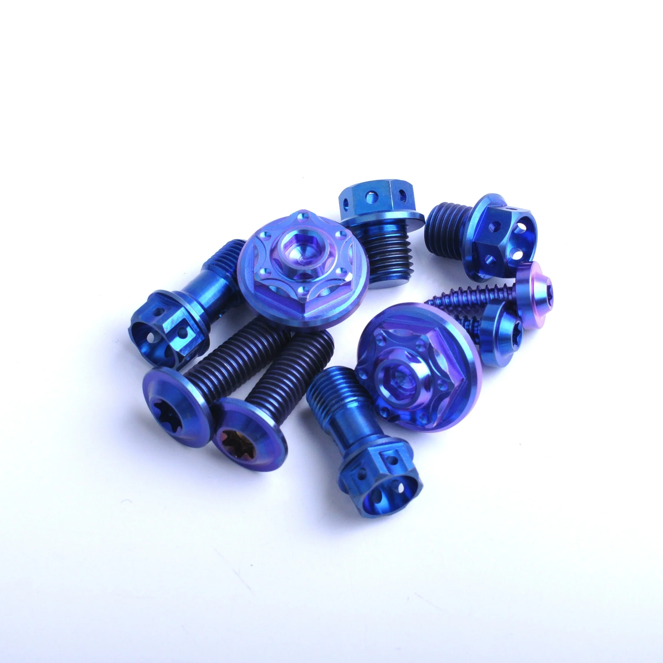 Мотоциклы грязевые велосипеды Коррозионностойкие легкие винтовые гайки