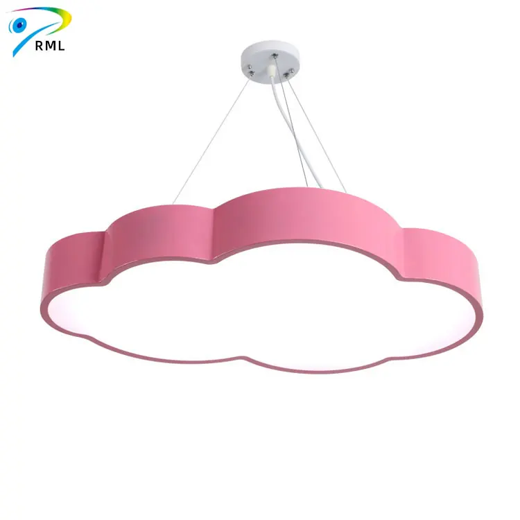 4000k потолочный светильник с затемнением в виде облака для детской спальни простой подвесной библиотеки