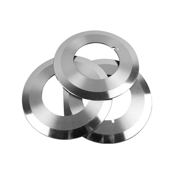 Cemented Tungsten Carbide Paper Rotary Air Thin Top Tape Circular Round Machine Slitting Knife Circular cutting blade Circular Knife