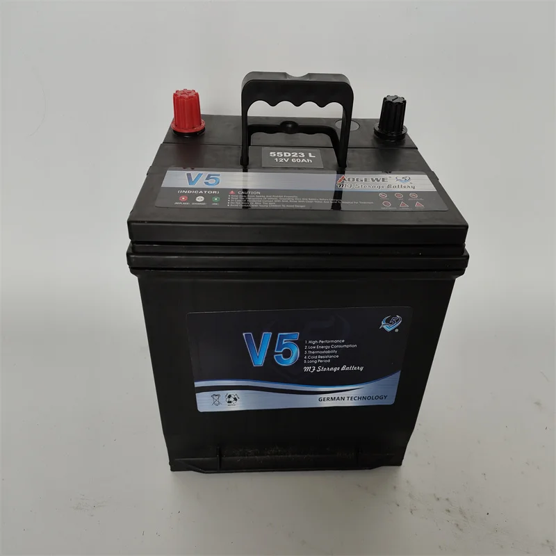 Excellent Quality truck battery car batteries 12v battery for truck 55D23 R/L