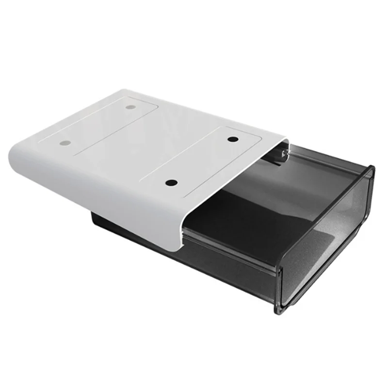 Self Adhesive Under Desk Drawer, Table Hidden Organizer Slide Out Large Storage Desktop Pencil Tray for Office Home