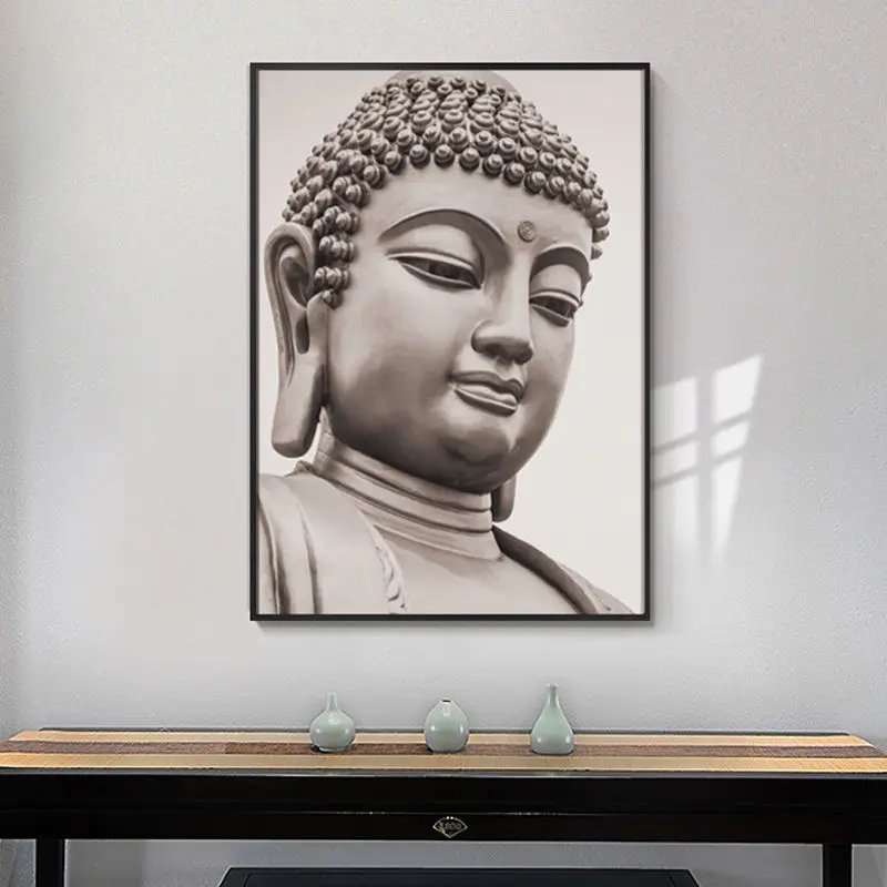 Modern Buddha Painting on Canvas Wall Art Zen Art Decor Modern Abstract Home Decoration 100% Hand Painted Oil Paintings