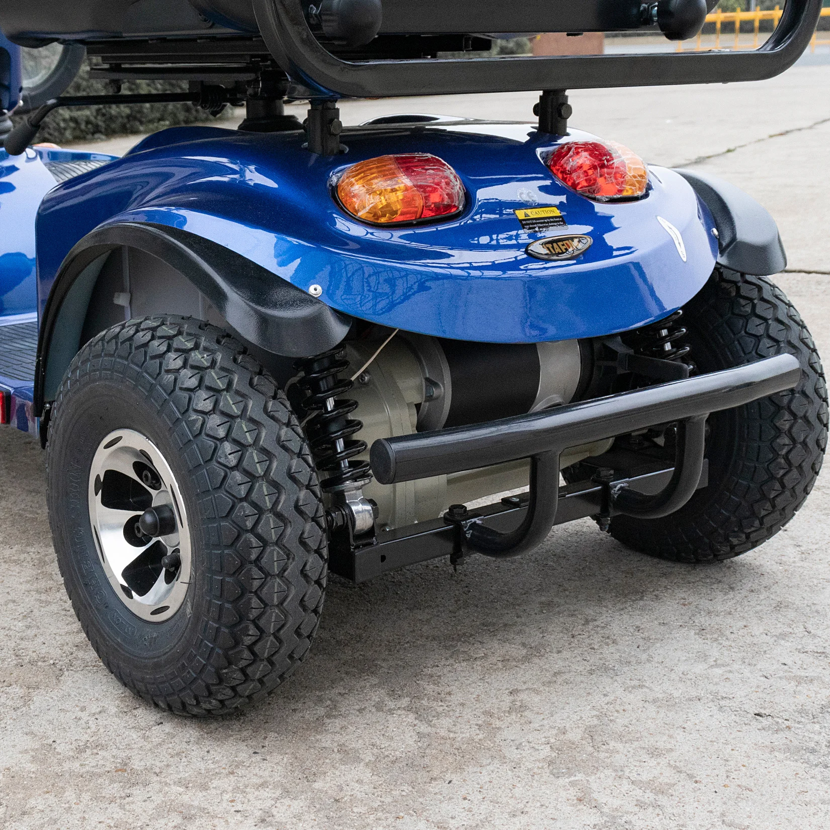 4 Wheel Scooty Moped Single Seat Mobility E Scooter Electrico Adult Handicapped Electric Scooter