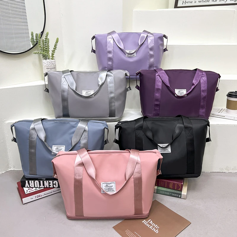 Shopify Sourcing Agent 2024 Fashion Waterproof Multifunctional Folding Dry Wet Separation Large Capacity Travel Bag