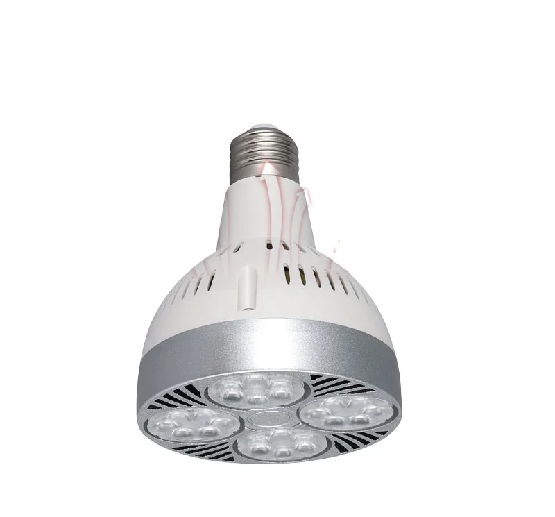 Commercial high power 25w 30w 35w 45w E27  PAR30 PAR 30 Track Fixture Recessed Embedded Led Bulb Lamp