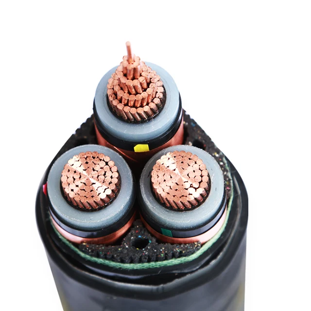 Силовой кабель высокого напряжения yjv22 1*50 изолированный медный силовой кабель с ПВХ-покрытием