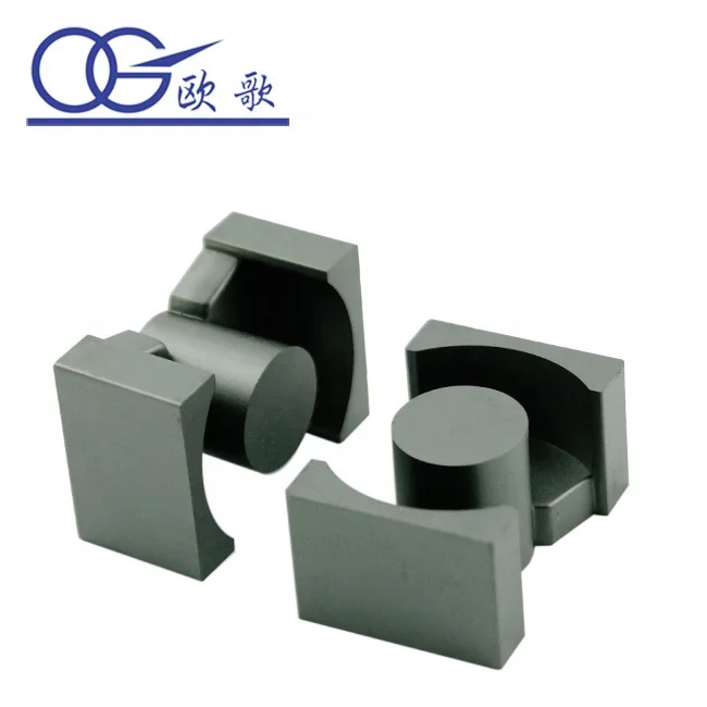 Xuyi Ouge High Quality Ferrite Magnet PQ2016 PQ2020 PQ2620 PQ2625 PQ3225 PQ3230 PQ4040 PQ5050 Mnzn Ferrite Toroidal Core