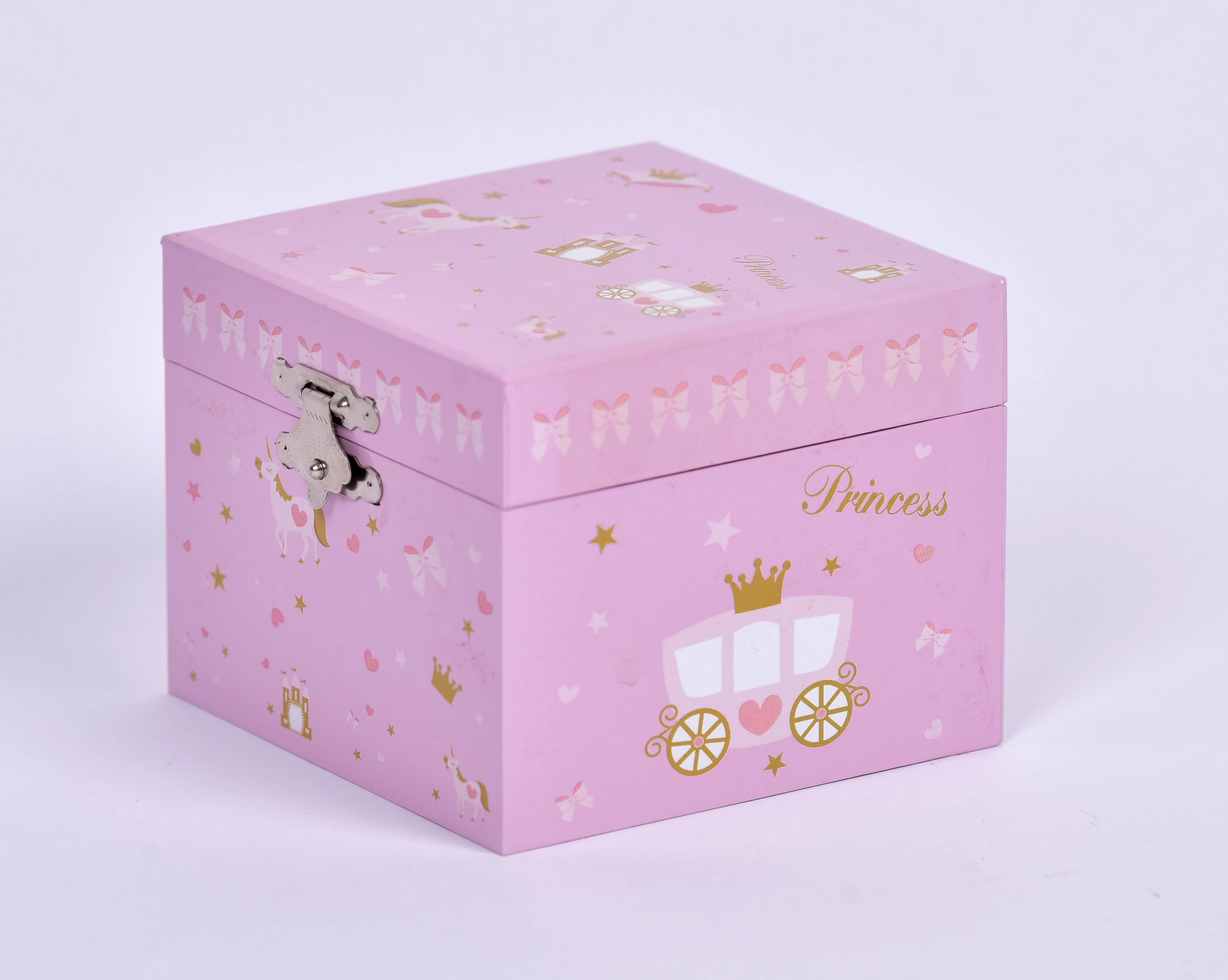 Unicorn Music Box Ballerina Jewelry Musical Box Kid Toys Hand Cranked Music Box  for Girls & Boys Gift