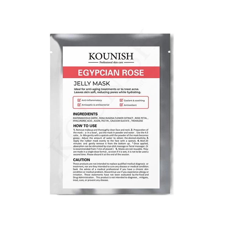 
Private Label 100%pure Natural Skin Care Whitening Moisturizing Rose jelly Face powder mask 