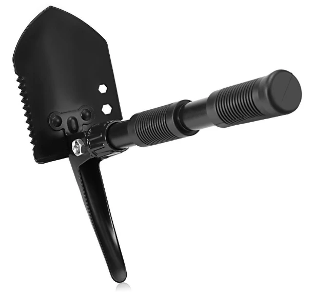 Multifunctional engineer shovel life shovel thickened double handle shovel