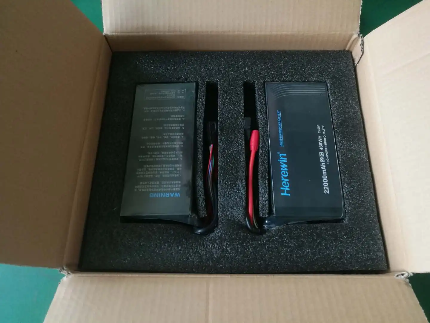 Herewin 22000mah 6s 12s lipo battery