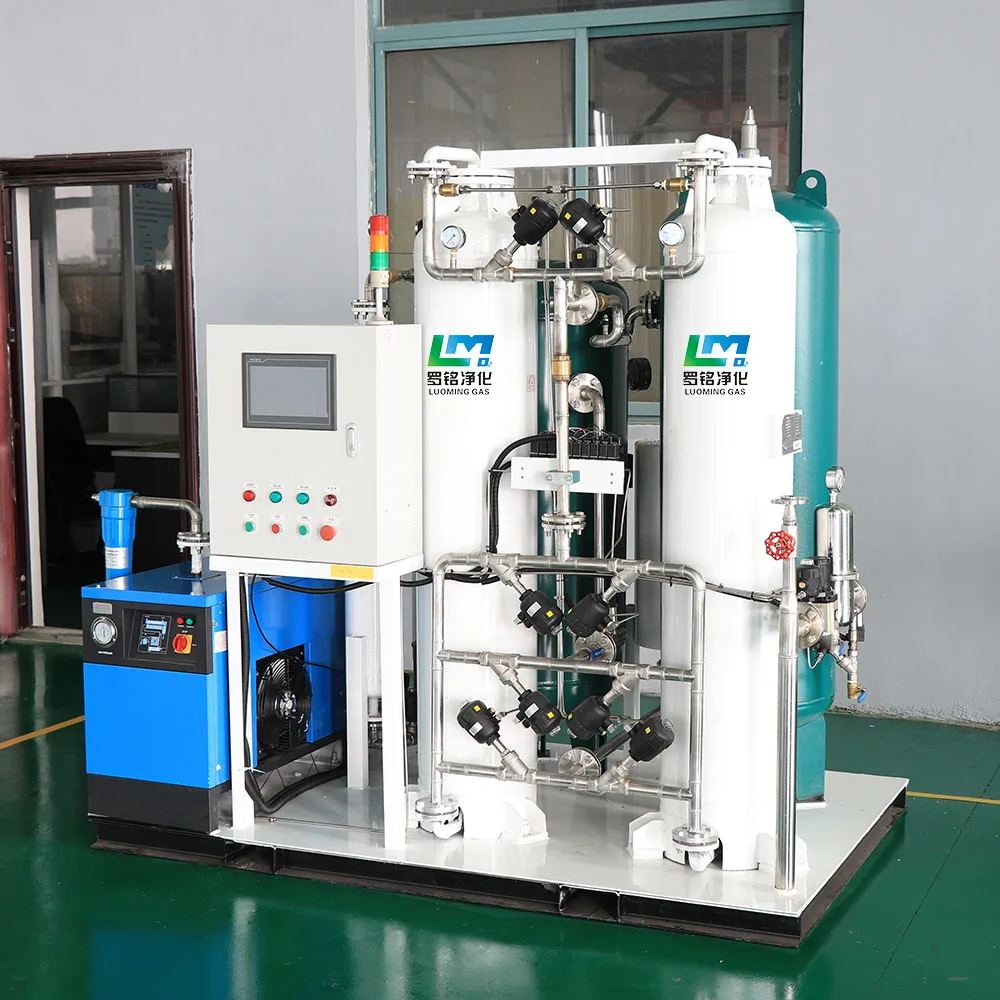 Automatic oxygen generator system oxygen concentrator for laser cutting and welding industry