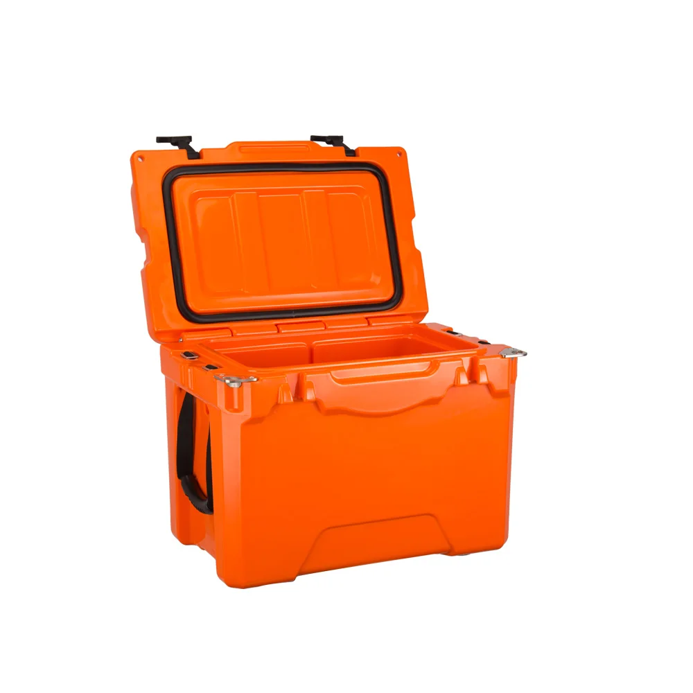 Heavy duty ice cooler Rotomolded fishing holder box 25QT coolers