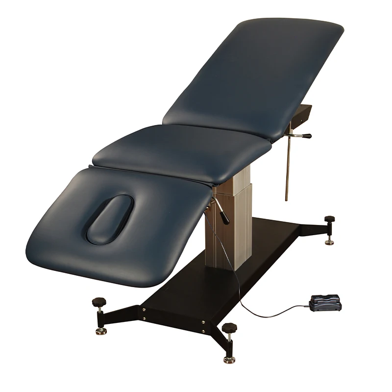 3 Function Adjustable Electric Facial Beauty Bed Clinic Medical Couch Metal Patient Hospital Electric Examination Table