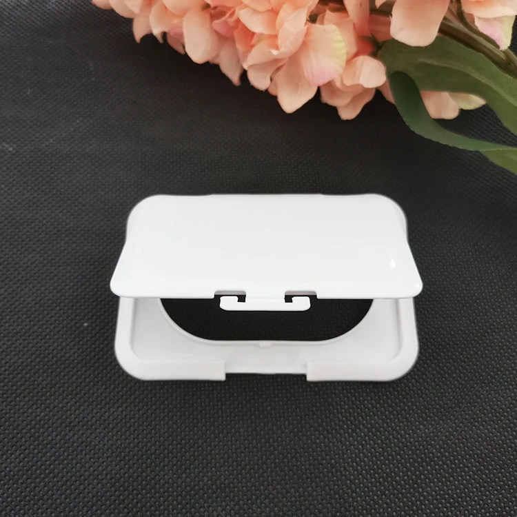 wholesale pp plastic baby wet wipe flip top lid wet wipe cover