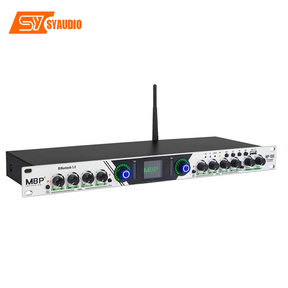 MP-100 High quality pre amp karaoke management systems dsp processor digital audio