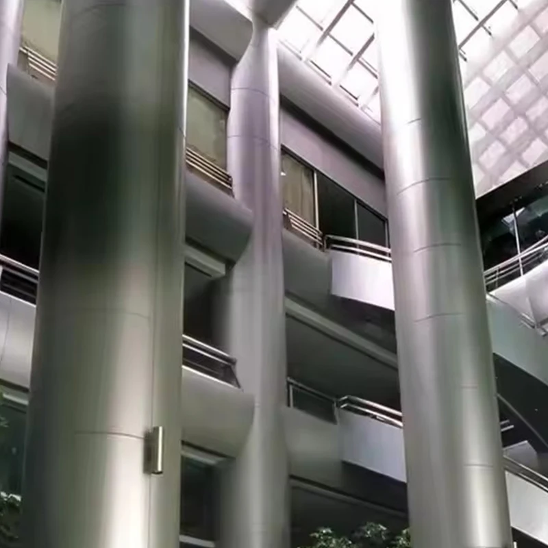 Outdoor Pvdf Coating Facade Wall Acm Acp Cladding 4mm Thickness Aluminum Composite Panel