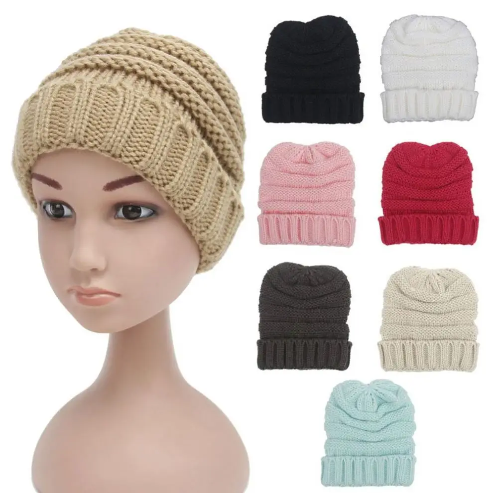 Вязаная Детская Шапка-бини шапка для маленьких мальчиков и девочек теплая детская