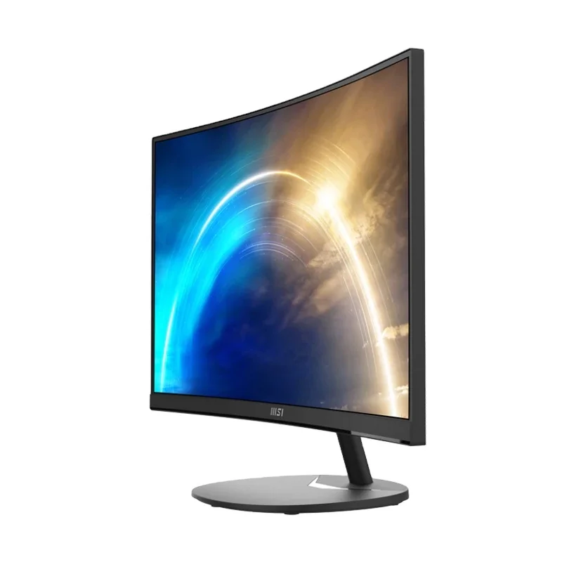 MSI Pro MP271C 27 Inch Full HD 1920 x 1080 IPS LED 75Hz Anti-Glare 5ms D-Sub FreeSync Built-in Speakers Curved Gaming Monitor