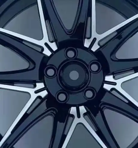 1200 Black Universal Rines Mag Wheel Alloy Car Rims Hoop 17 18 Inch 5 Holes 5x100