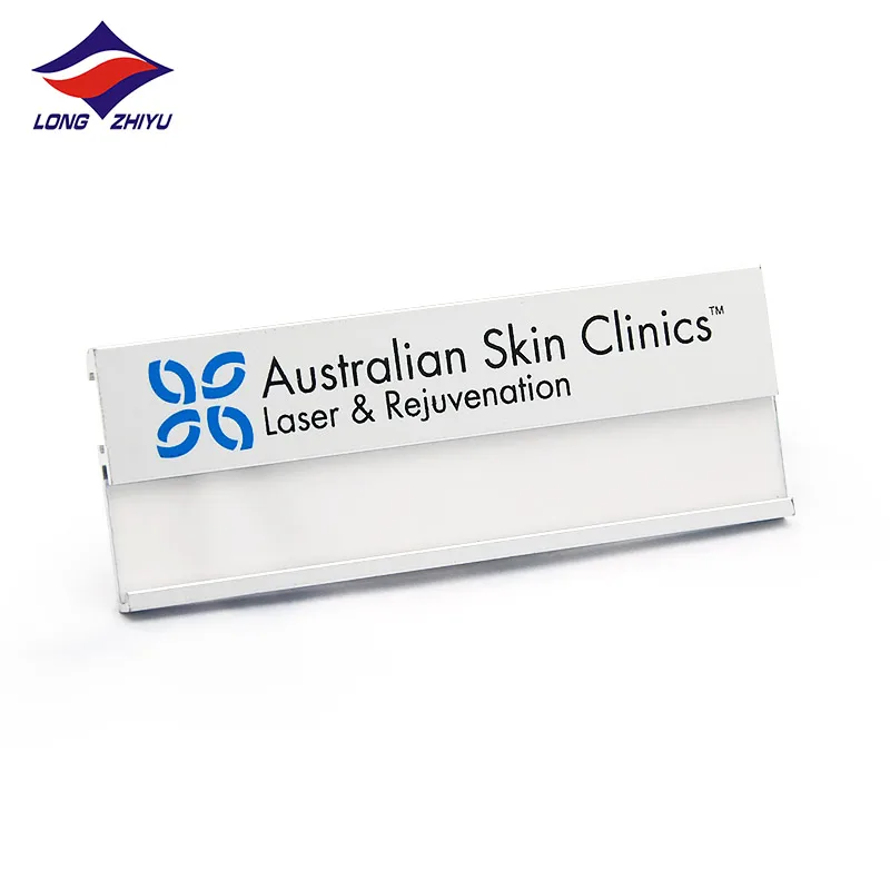 Longzhiyu 15 years china supplier custom name card lapel pin pvc nurse name badge nurse pins