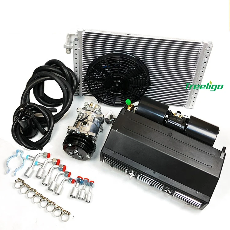 Auto  air conditioner system universal under dash beu-432-1 Evaporator 12 volt ac compressor repair kit